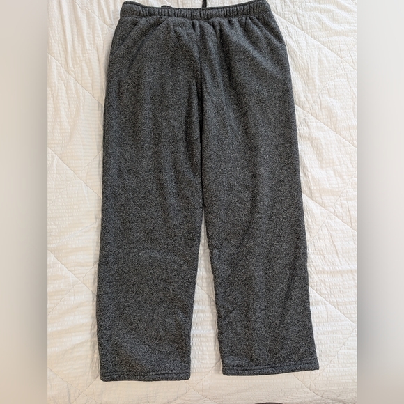 Women's London Fog Fleece Liked Wide Leg Jogger Pant - Picture 2 of 5